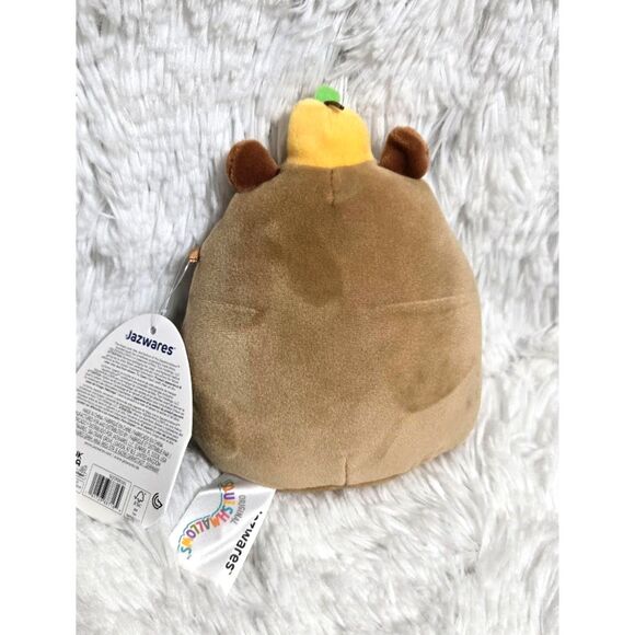 Squishmallows Tangerine Lijjian is a 5" brown and tan Capybara. - Picture 4 of 5
